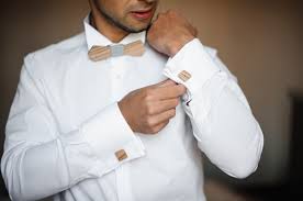 nœud papillon en bois mariage