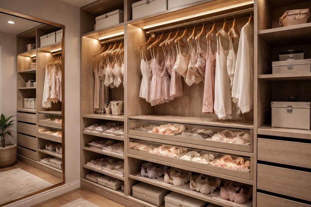 découvrez comment sublimer votre lingerie grâce à un dressing sur mesure avec les solutions ikea pax et leroy merlin, alliant organisation et élégance pour un intérieur parfait.